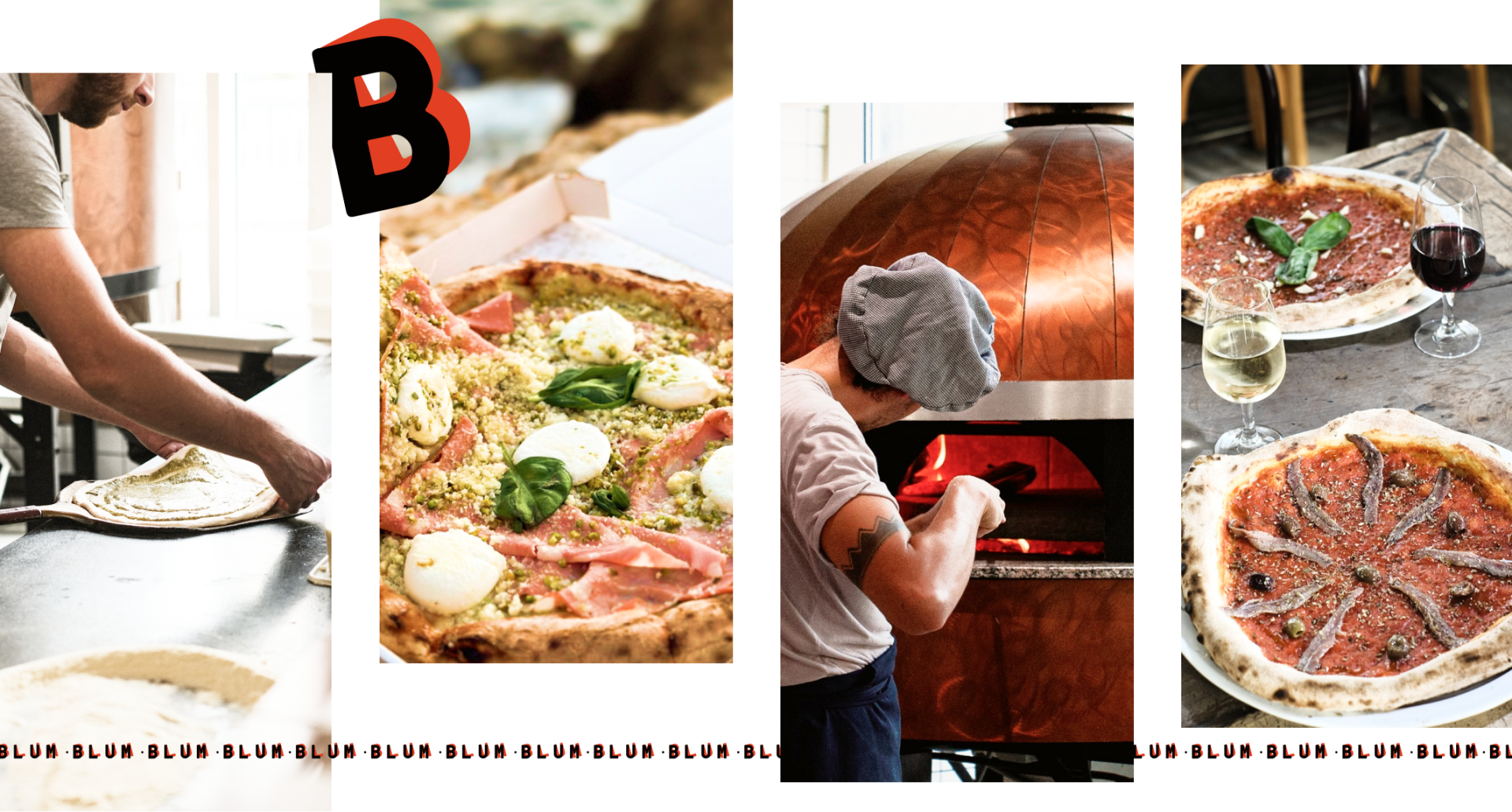 Les Pizzas - Brasserie Blum - restaurant Marseille